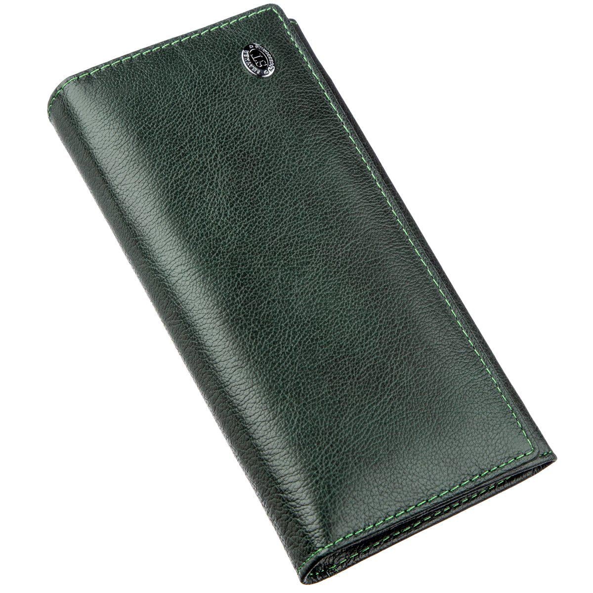 Кошелек женский ST Leather 18857 кожа Зеленый