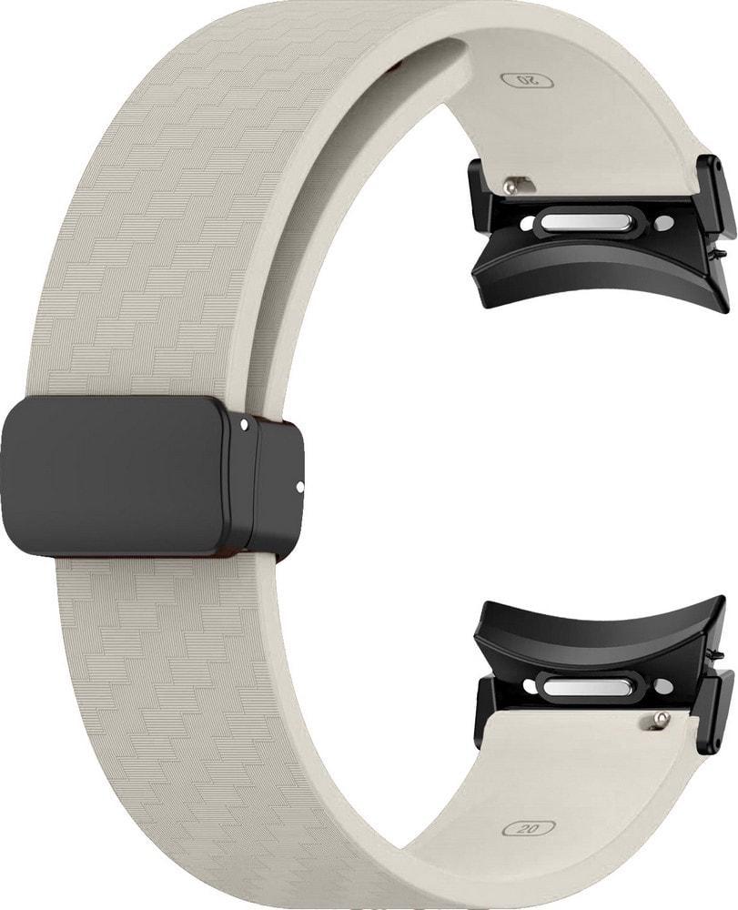Ремінець Oncord для Galaxy Watch 6 Classic 47 мм Ivory (35154-4F)