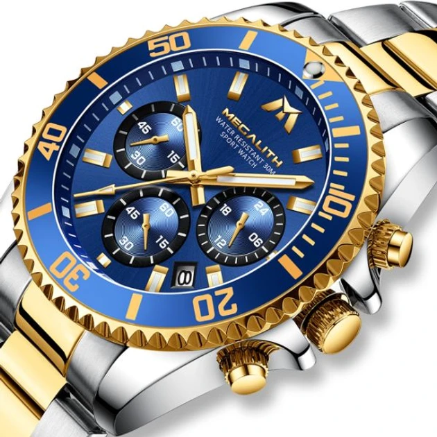 Годинник чоловічий MegaLith Pavo (2595136912) - фото 5 Годинник чоловічий MegaLith Pavo (2595136912) - фото 5