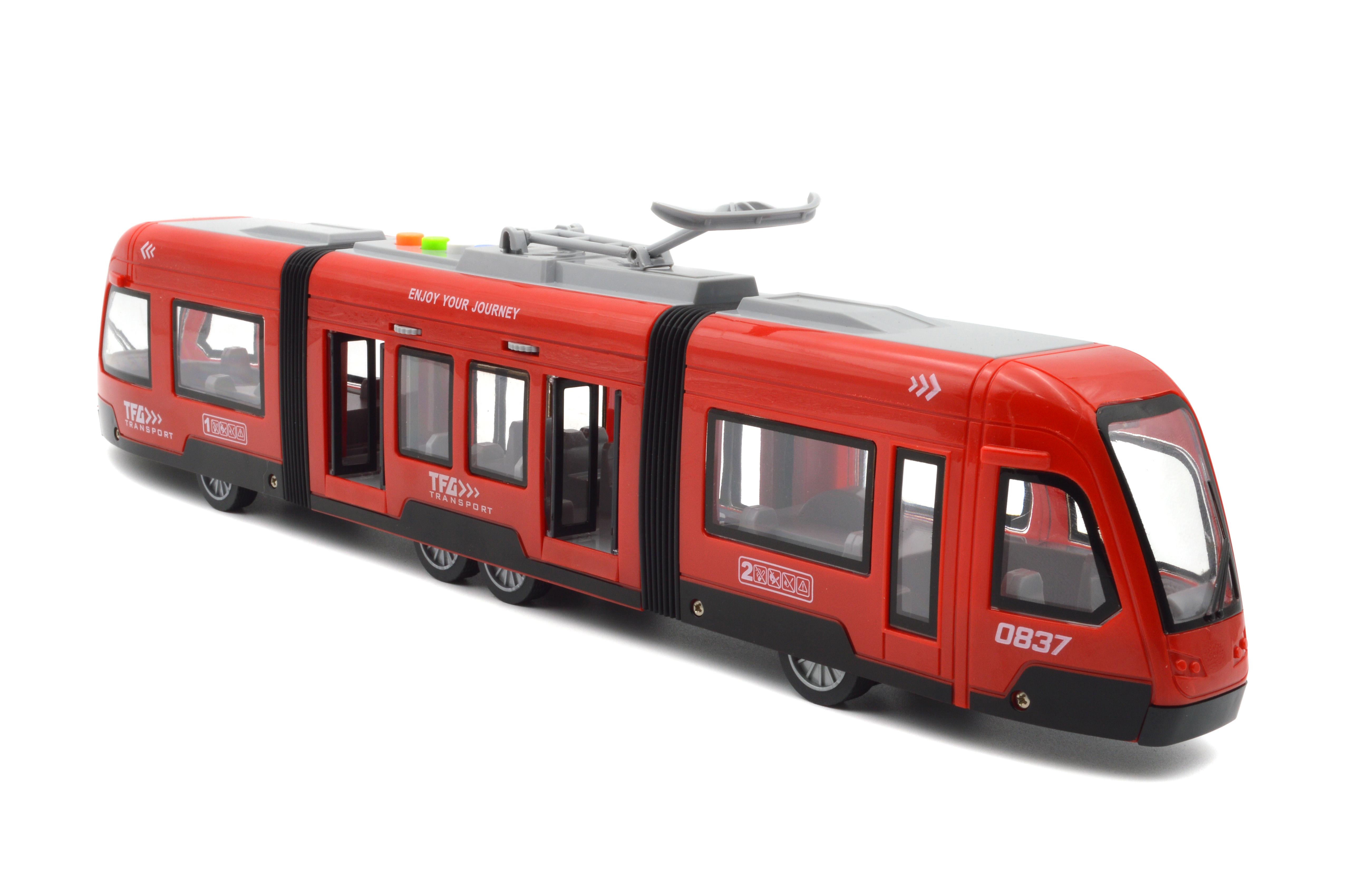 Трамвай WY930A масштаб 1:16 звук/світло/відчиняються двері (30358473) - фото 3 Трамвай WY930A масштаб 1:16 звук/світло/відчиняються двері (30358473) - фото 3