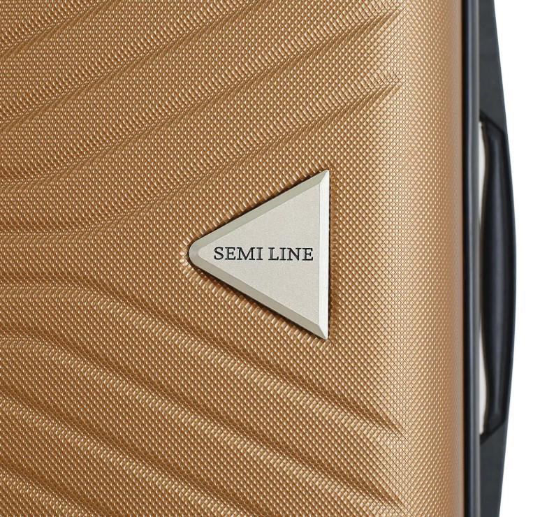 Валіза SEMI LINE T5693-3 28" L Brown (60344) - фото 2 Валіза SEMI LINE T5693-3 28" L Brown (60344) - фото 2