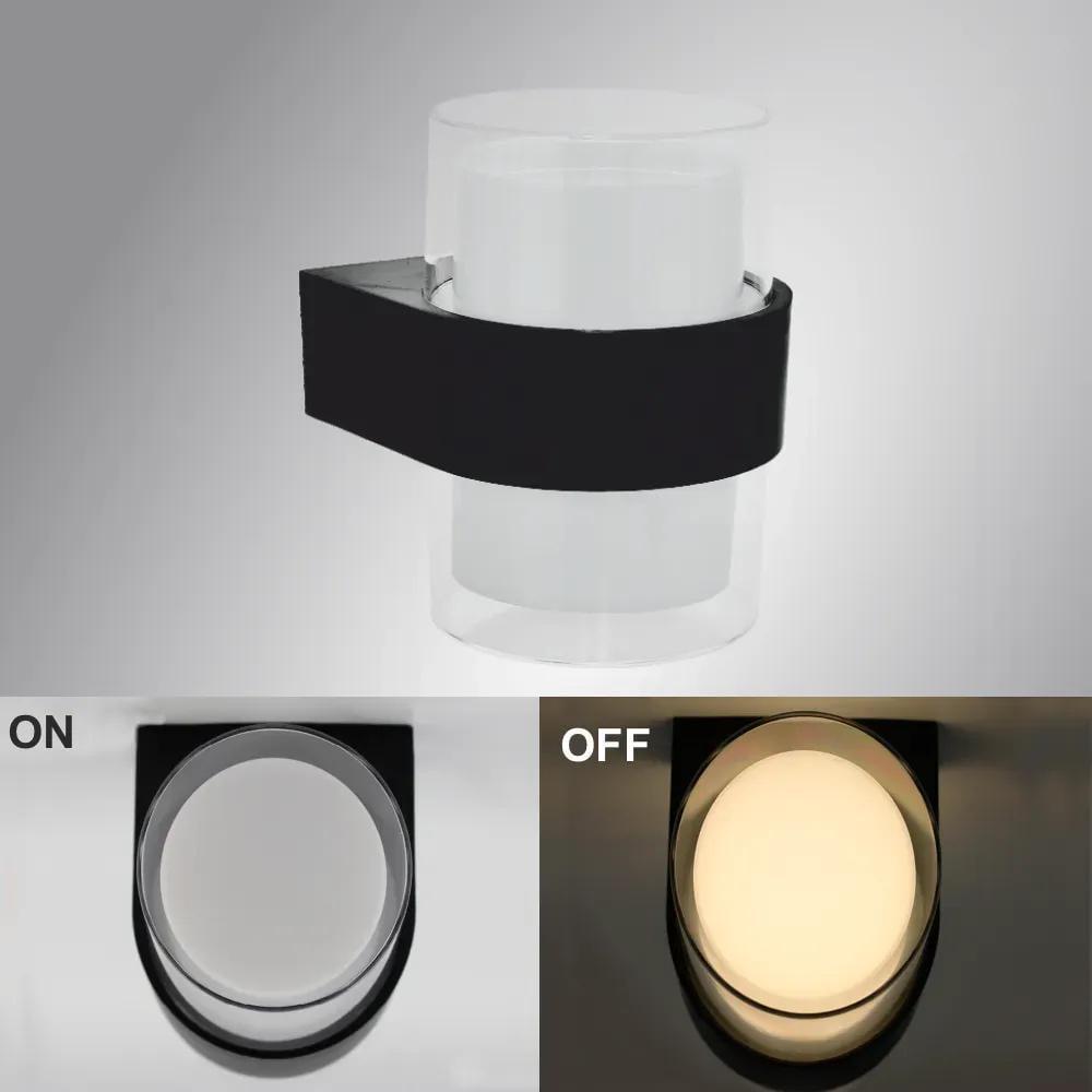 Бра светодиодное ESLLSE VALO R 9 Вт IP54 105x95x135 мм Черный (00000122610) - фото 3 Бра светодиодное ESLLSE VALO R 9 Вт IP54 105x95x135 мм Черный (00000122610) - фото 3