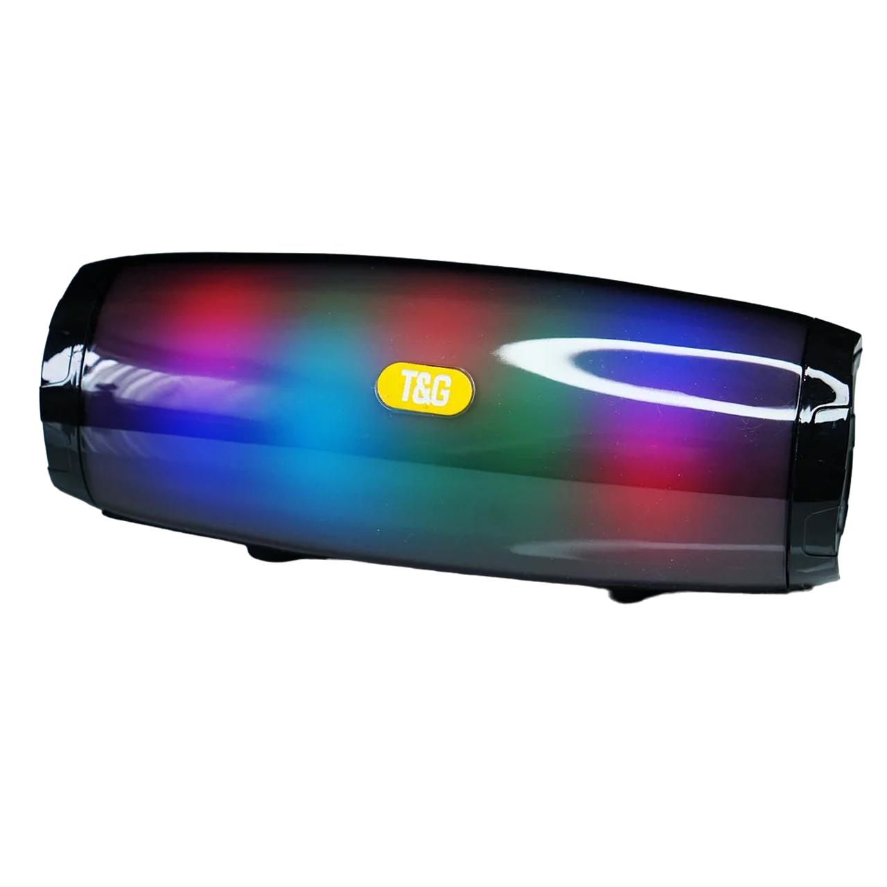Колонка беспроводная TG165C-LED Bluetooth с подсветкой Black (1369eeaa)