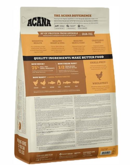 Сухий корм Acana Wild Prairie Cat для кішок всіх порід 1,8 кг (a64018) (64992640187) - фото 2 Сухий корм Acana Wild Prairie Cat для кішок всіх порід 1,8 кг (a64018) (64992640187) - фото 2