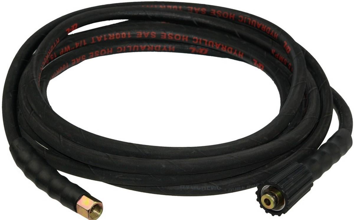 Шланг высокого давления автомойки 12 м d 14 резьба М22/М14 15MPa/150bar Черный