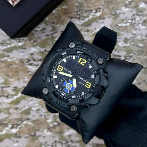 Наручные часы Patriot 003BKSBU СБУ Черный (2101028608) - фото 3