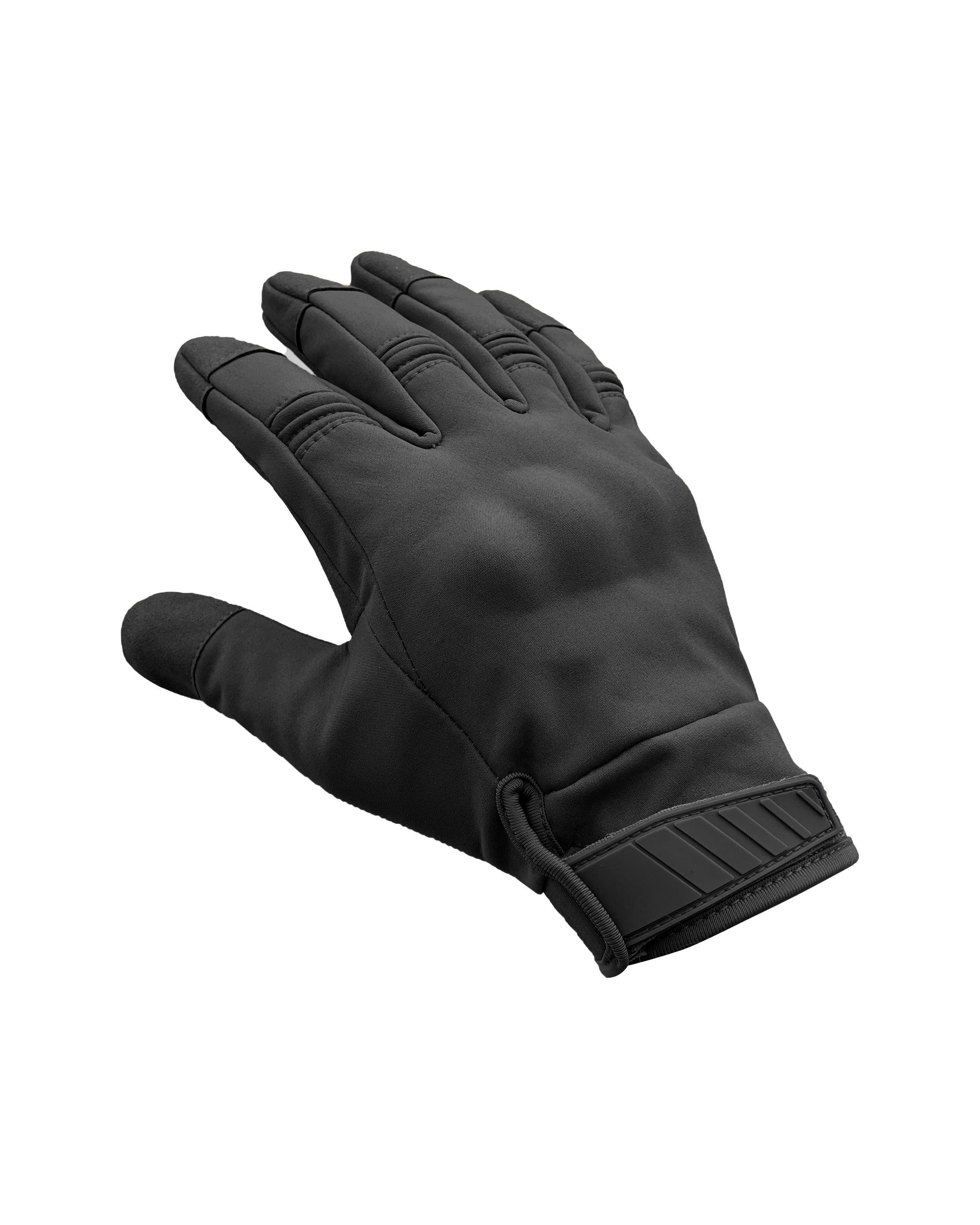 Перчатки военные мужские с защитной вставкой L Черный (RUK-7.2.L)