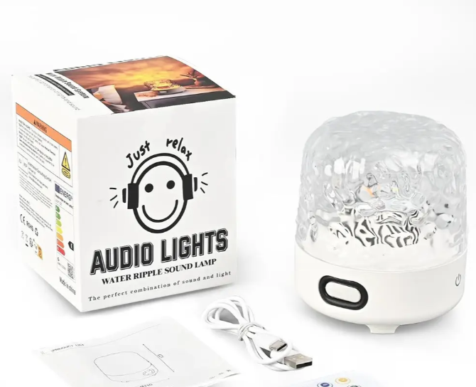 Ночник с эффектом водяной волны и колонка/пульт от USB (SM-11) Ночник с эффектом водяной волны и колонка/пульт от USB (SM-11)