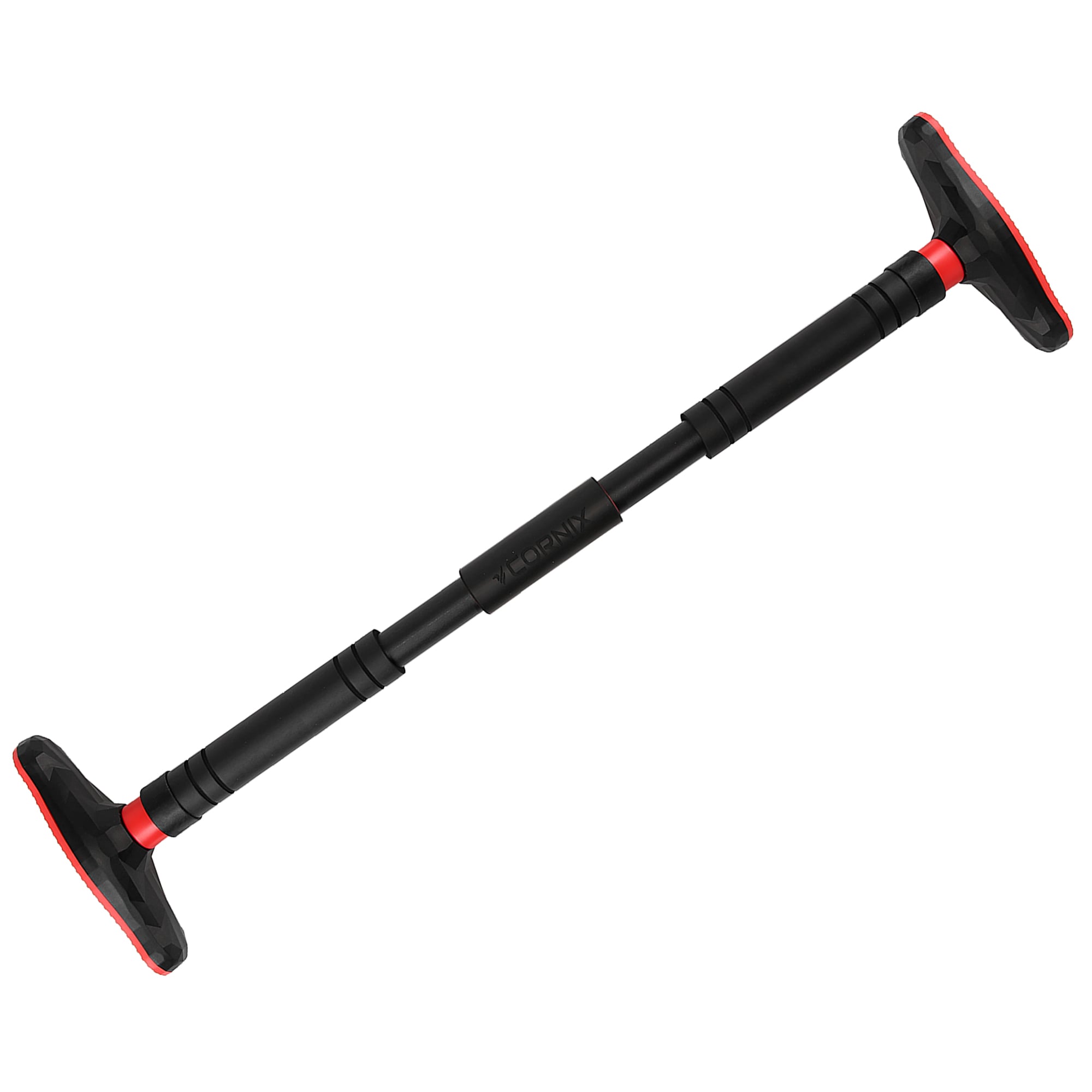 Турник раздвижной Cornix Pro XR-0284 90-130 см Black/Red (25802675)