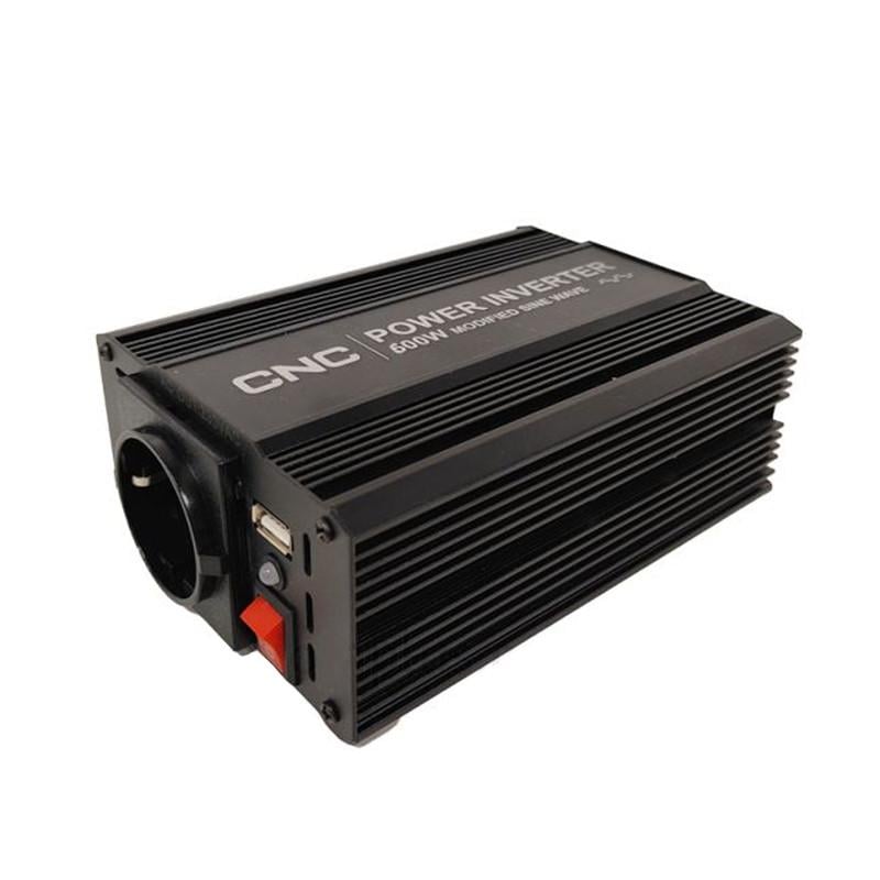 Инвертор CNC YCM-600 600 Вт входная 11-15V DC выходная 230V AC модифицированная синусоида (Б00042354) - фото 1