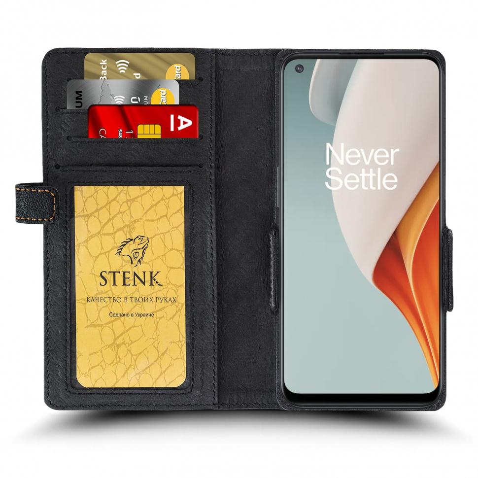 Чохол книжка Stenk Wallet для OnePlus Nord N100 Чорний (68339) Чохол книжка Stenk Wallet для OnePlus Nord N100 Чорний (68339)