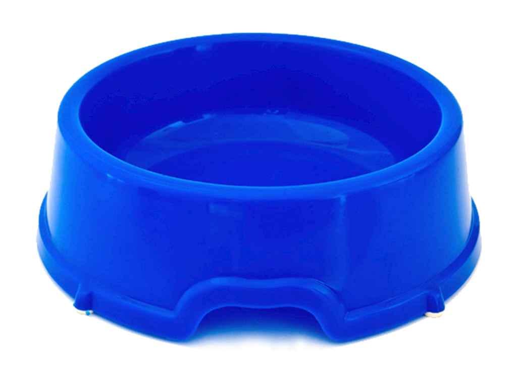 Миска пластмасова для тварин 2000 мл Синій (158)