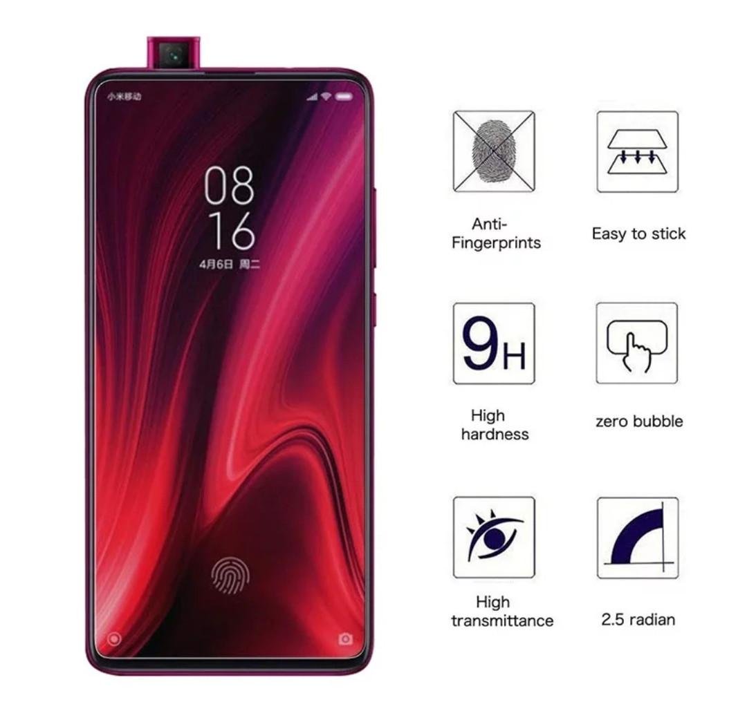 Загартоване захисне скло на Xiaomi Mi 9T Прозоре