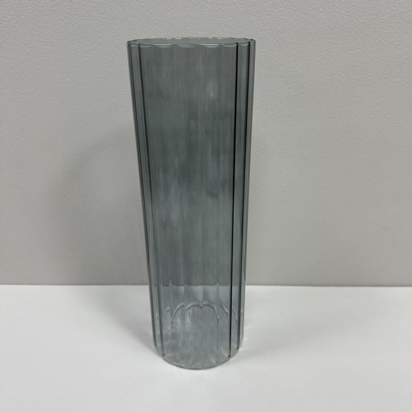 Ваза стеклянная Viva ALLISON A060177 30 см Серый прозрачный (2817454262)