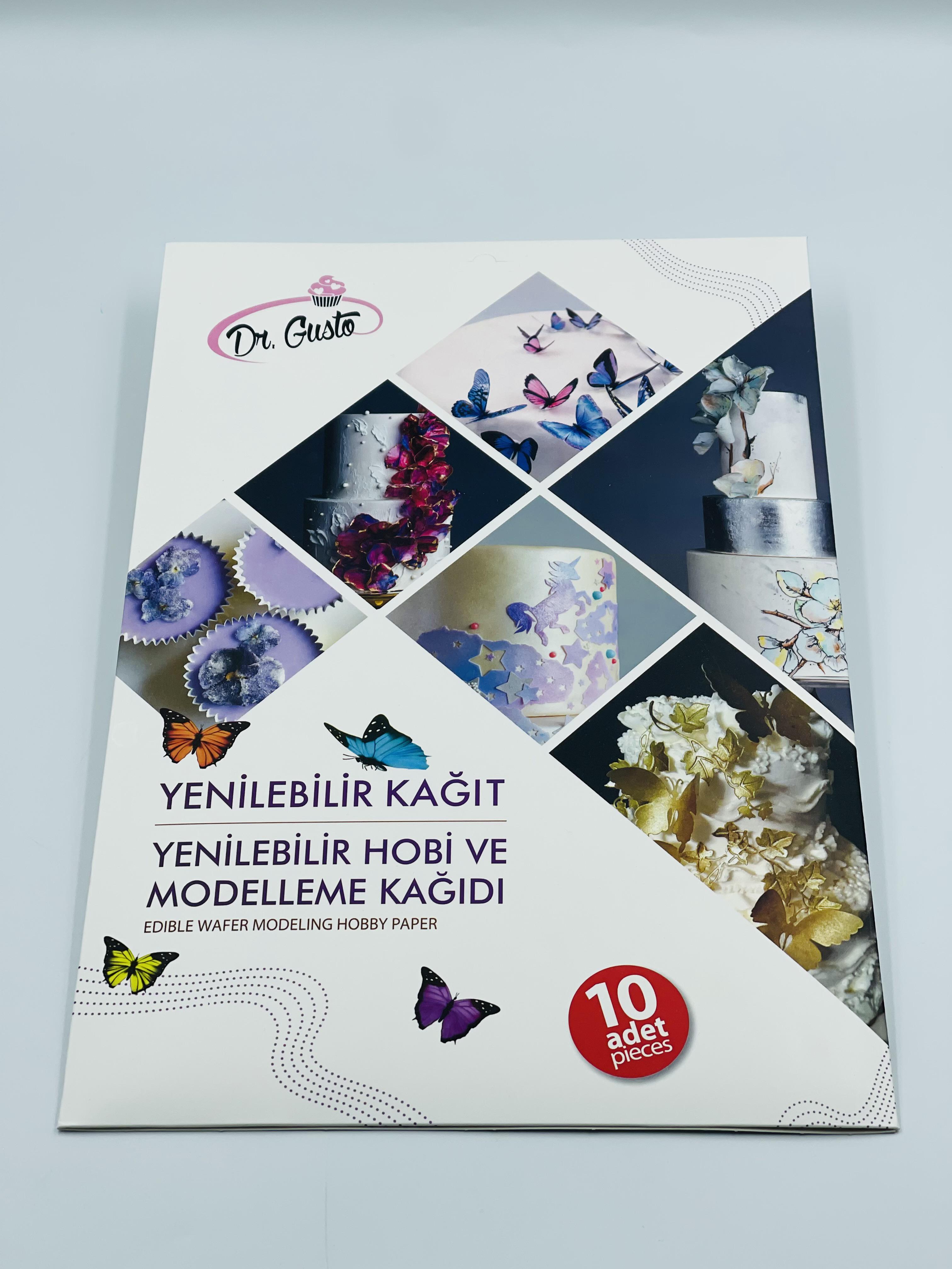 Бумага вафельная тонкая Белая 10 листов (28798143)