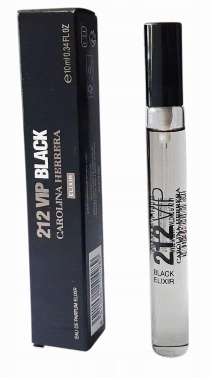 Парфюмированная вода для мужчин Carolina Herrera 212 VIP Black Elixir 10 мл миниатюра (402737)