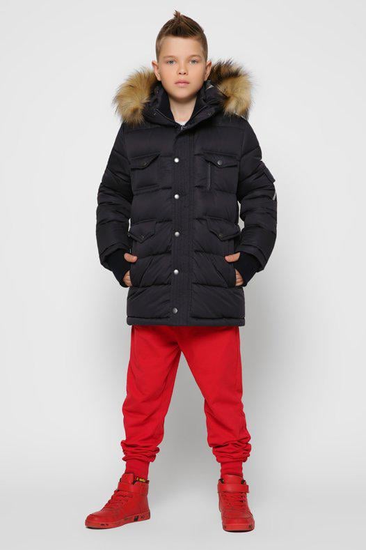 Пуховик X-Woyz DT-8316-2 р. 36 Синій