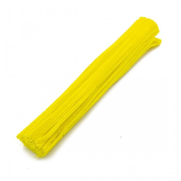 Синельная проволока для рукоделия 30 см 100 шт. Желтый Синельная проволока для рукоделия 30 см 100 шт. Желтый