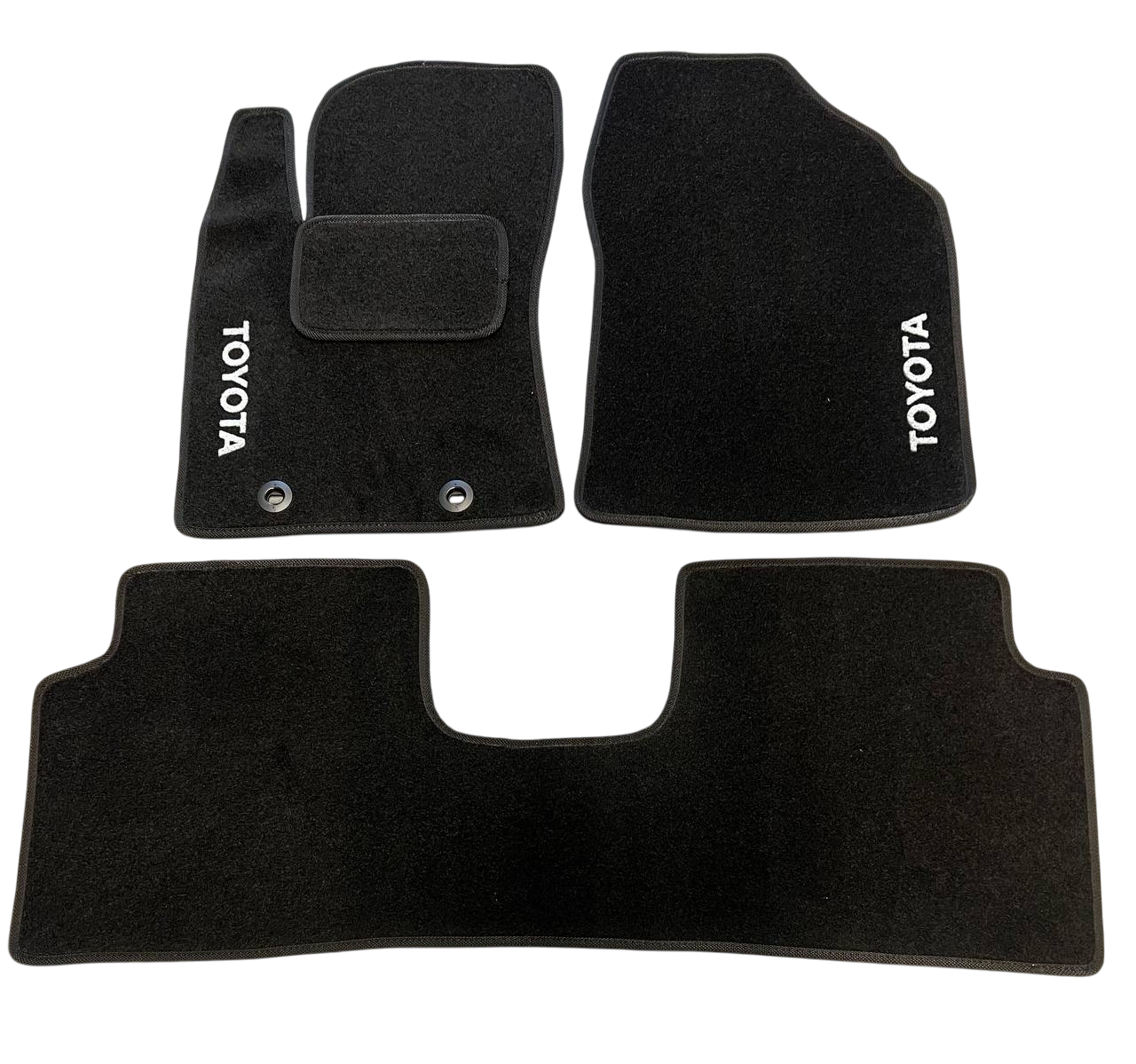 Коврики в салон ворсовые для Toyota Avensis 2009- 3 шт. Черный (1398313515)