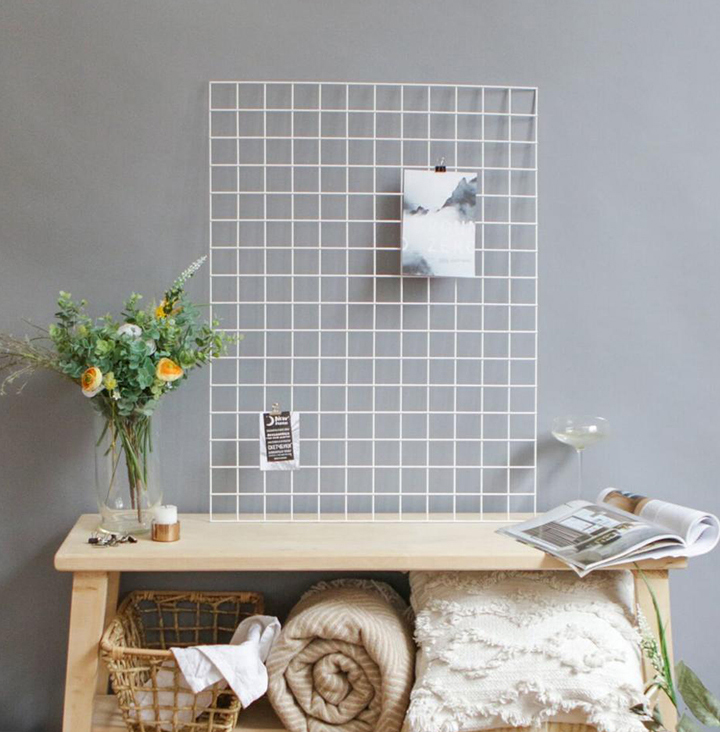 Мудборд 100х70 с гирляндой Мудборд 100х70 с гирляндой