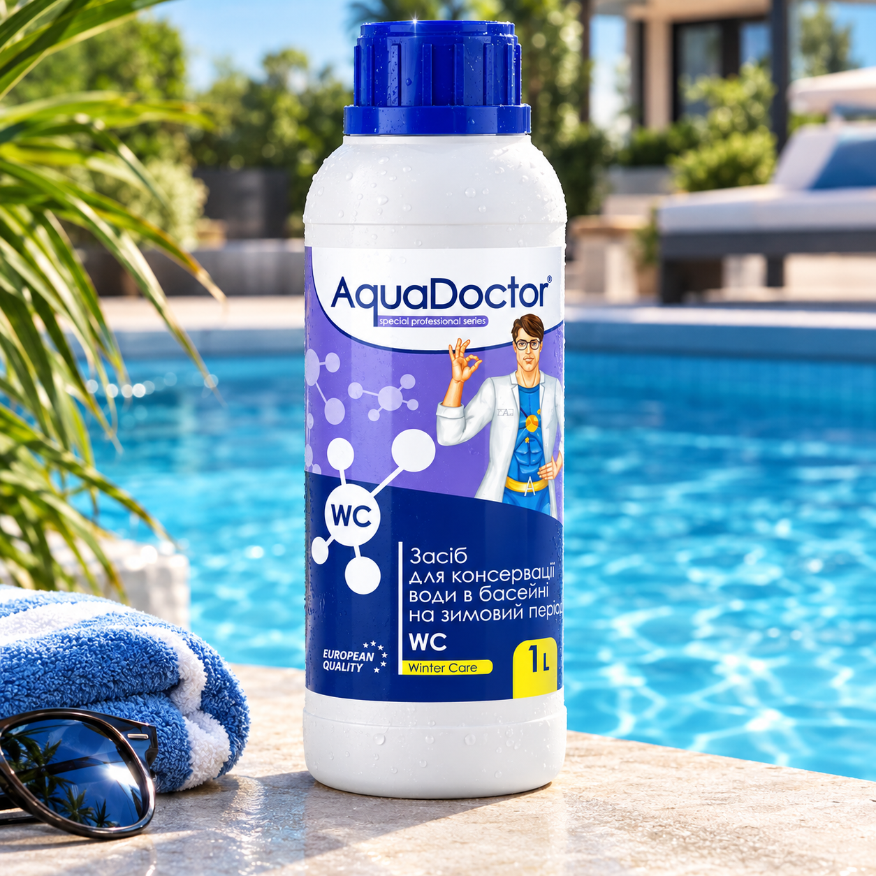 Средство для консервации бассейна AquaDoctor Winter Care 1 л (7288)