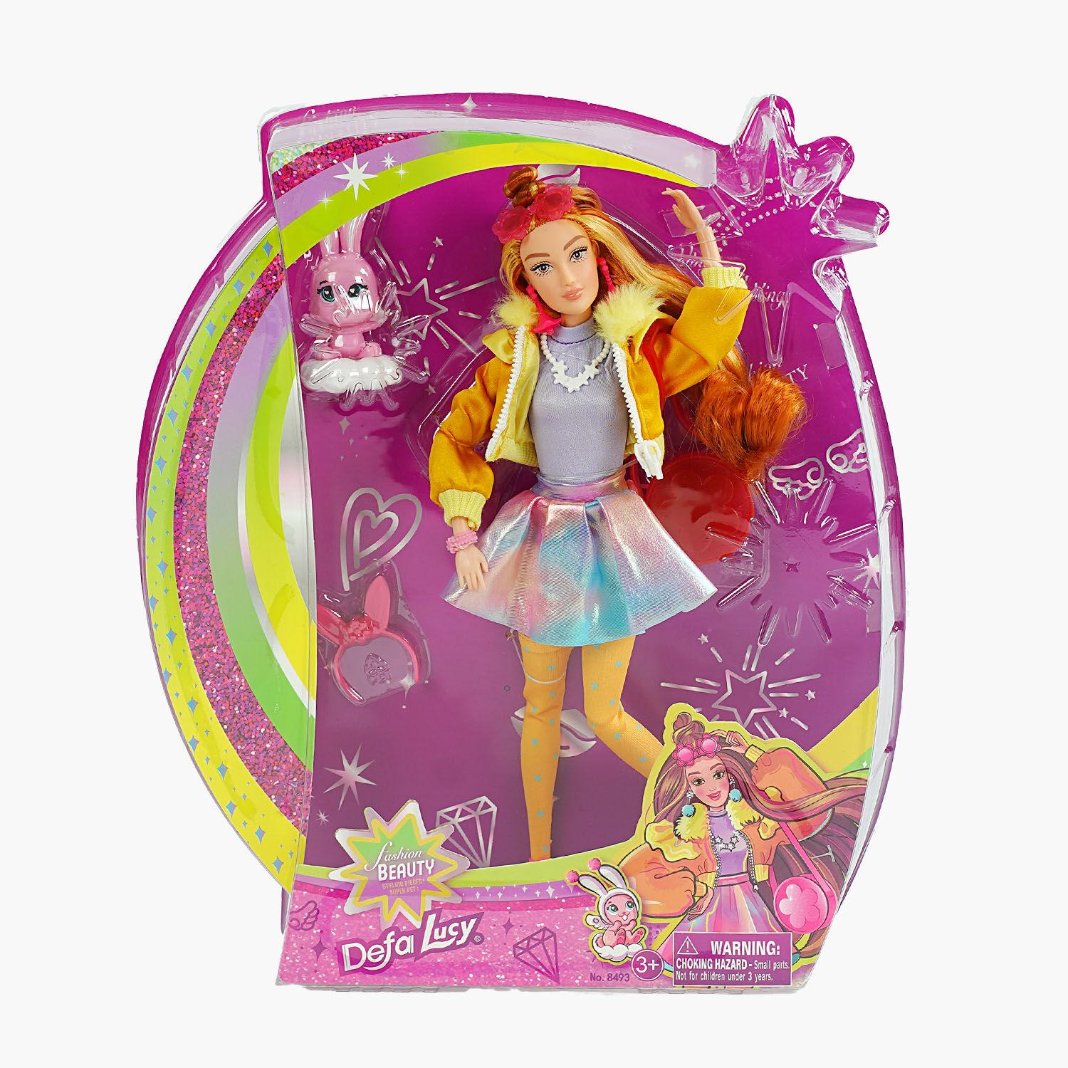 Лялька Defa 8493/12 з аксесуарами та улюбленцем 29 см (25597444)