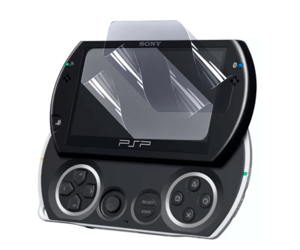 Пленка противоударная гидрогелевая Hydrogel Film для игровой приставки Sony PSP GO 90.03x112.88 Transparent