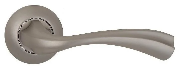 Ручка дверная на розетке Siba Capri Никель матовый (Z23 0 23 23)