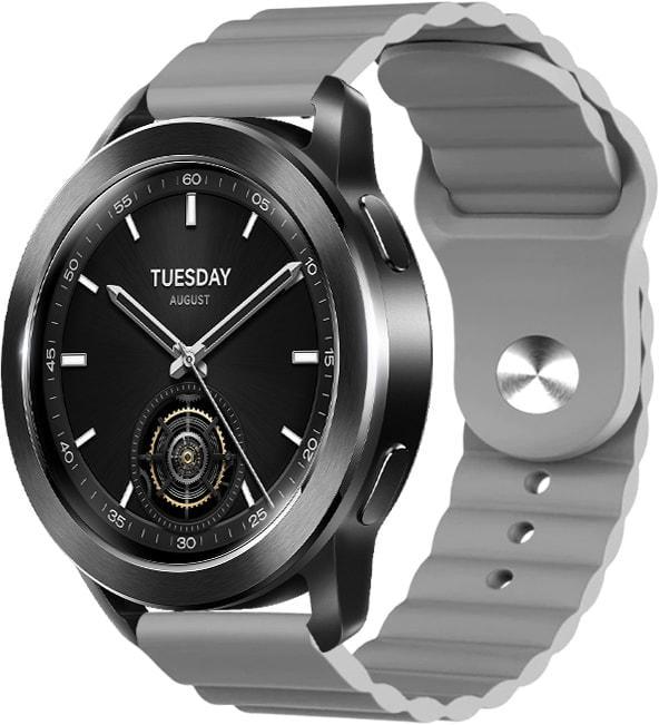 Ремешок Wave для смарт-часов Xiaomi Watch S3 Grey (37169-33)