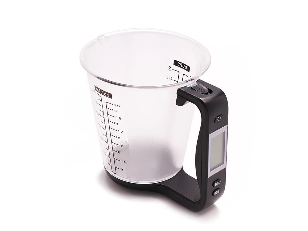 Мерный стакан с весами и термометром  Hostweigh электронный 1000 г/600 мл (1005-844-00)