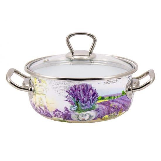 Кастрюля Interos Лаванда 1,5 л (16707)
