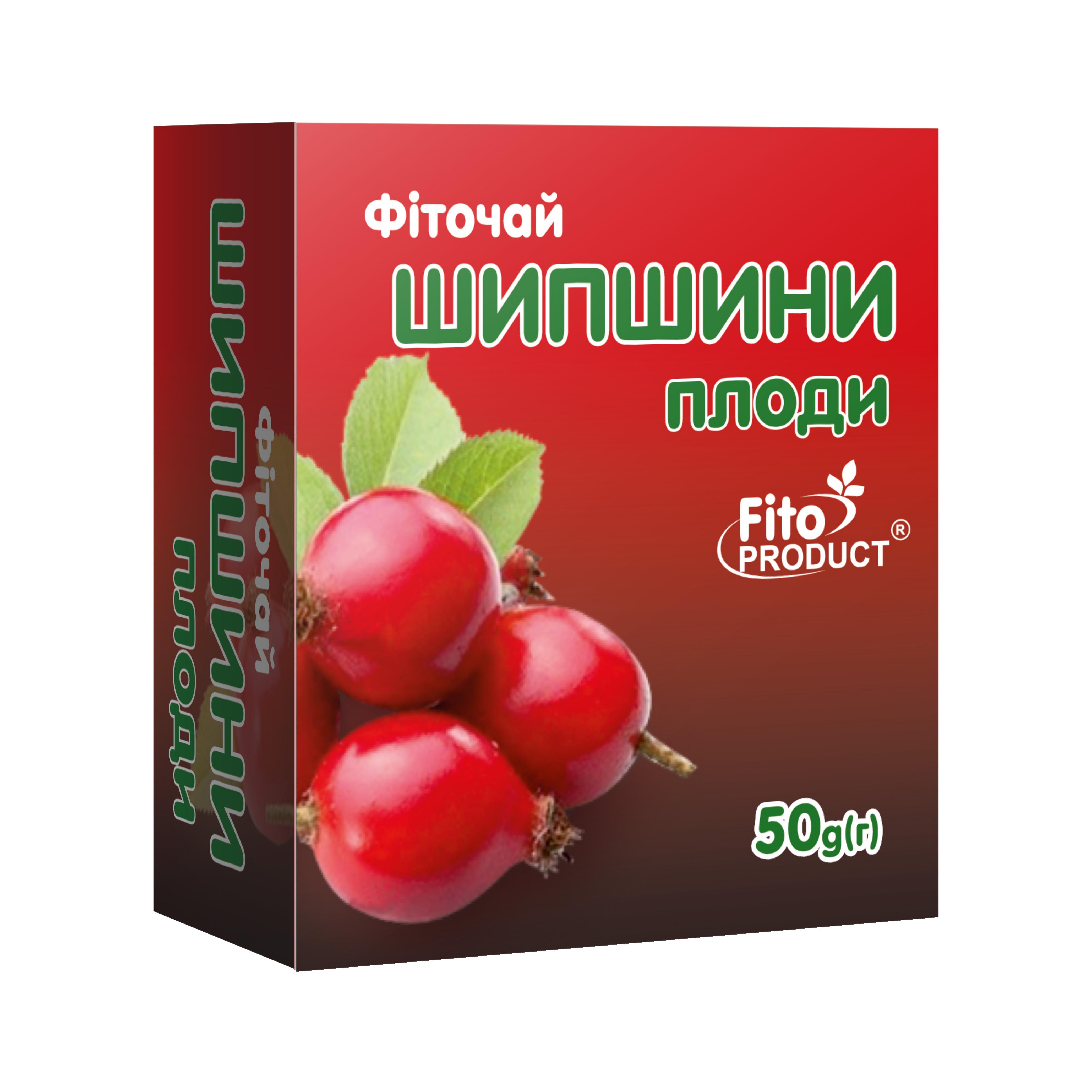 Фиточай Fito Product Шиповника плоды 50 г (4820159302772)