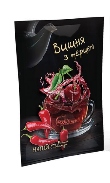 Чай Welvart Вишня с перцем концентрат напитка 50 г (50606943262)