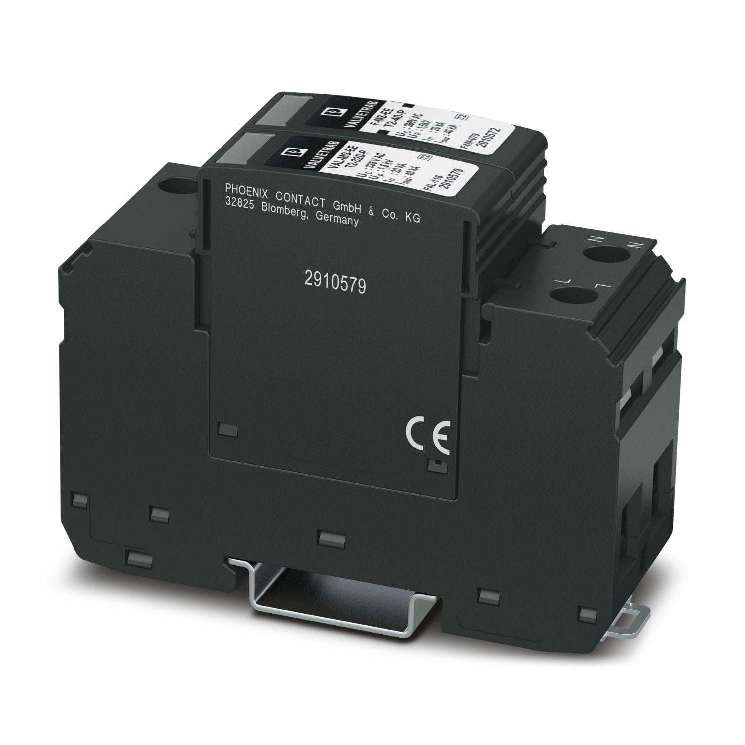 Устройство защиты от импульсных перенапряжений Phoenix Contact VAL-MS-EE-T2-1+1-320 тип 2 (1185337)