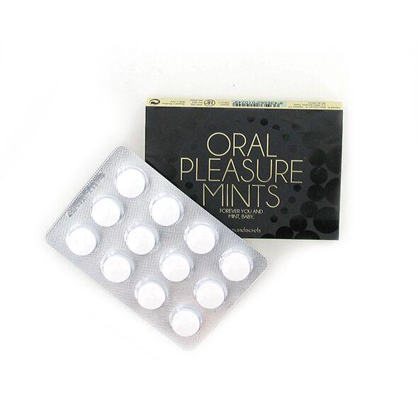 Мятные конфетки Oral Pleasure Mints Peppermint - фото 2