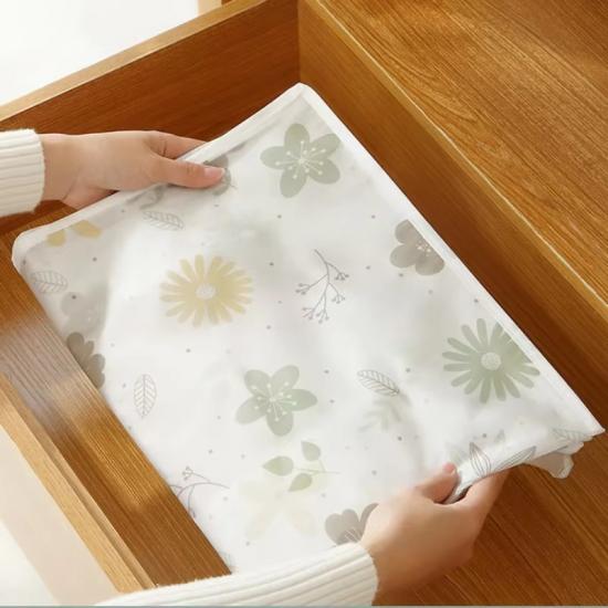 Органайзер для одежды/постельного белья Home L водонепроницаемый 57x40x22 см White (128338) - фото 5 Органайзер для одежды/постельного белья Home L водонепроницаемый 57x40x22 см White (128338) - фото 5