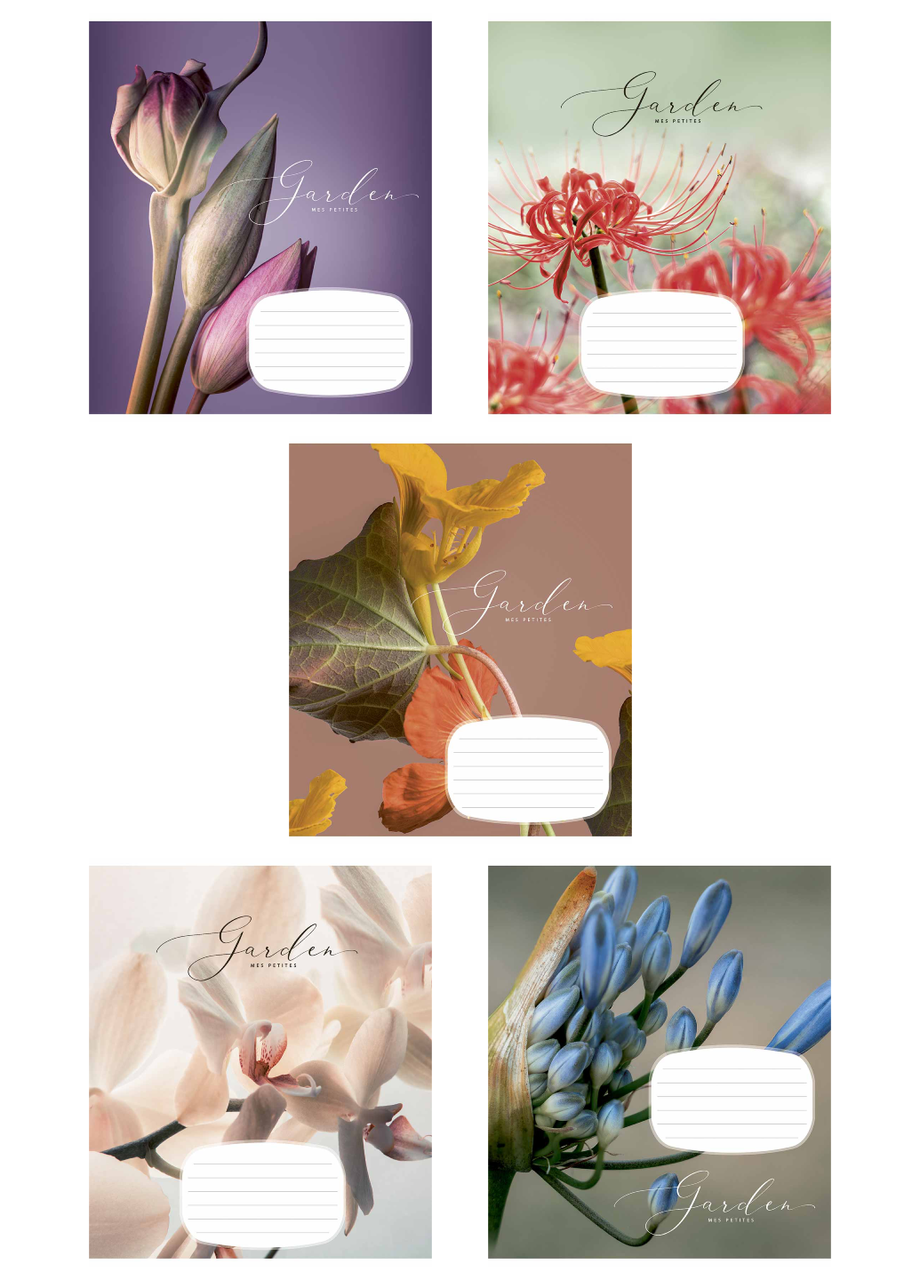 Тетради ученические Школьник Secret garden в клетку 24 л. 5 шт. (3233 4820006470487) - фото 1 Тетради ученические Школьник Secret garden в клетку 24 л. 5 шт. (3233 4820006470487) - фото 1