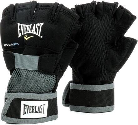 Бинты-перчатки Everlast Evergel Hand Wraps XL Черный - фото 1