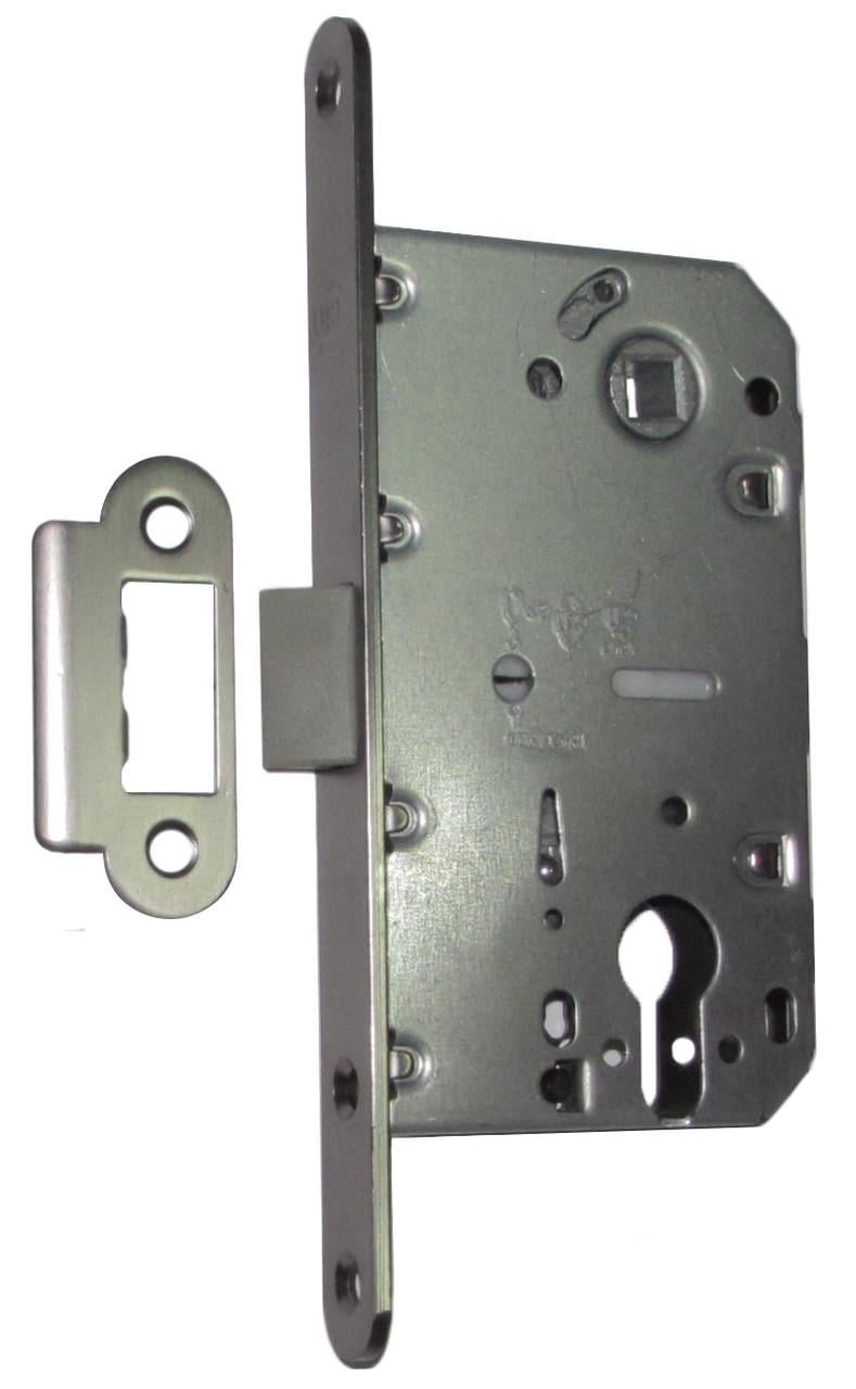 Замок для міжкімнатних дверей USK 410C PVC 85x50 Графіт