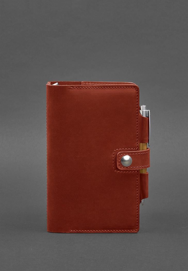 Блокнот женский кожаный Софт-бук 4.0 Коралловый (A-026340)