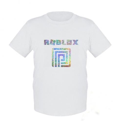 Футболка детская Roblox Premium Hologram 116 см Белый (5257734-1-116085-XS)