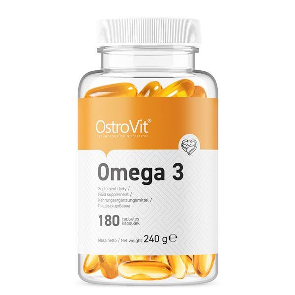 Риб'ячий жир OstroVit Omega 3 180 капсул