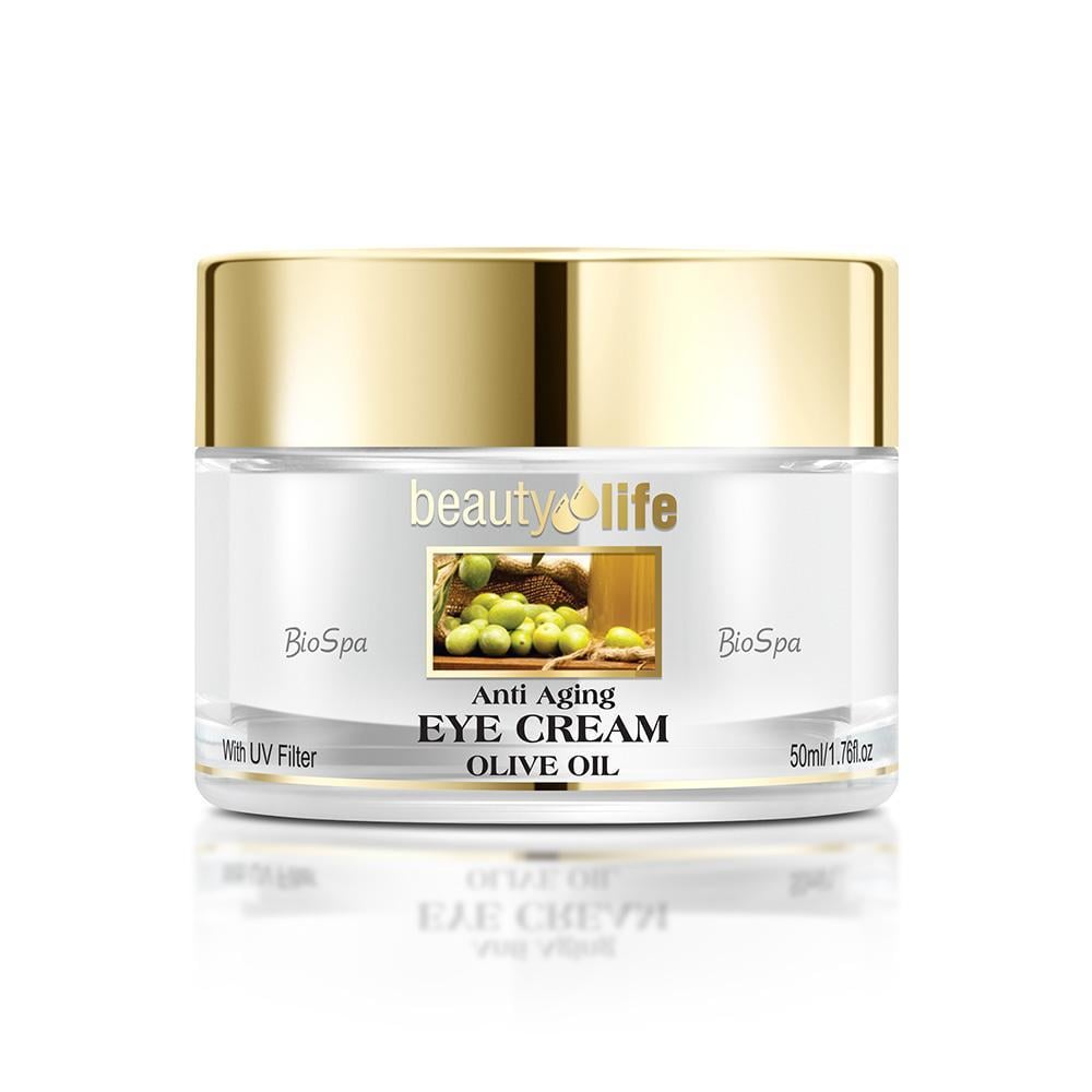 Крем під очі з оливковою олією для всіх типів шкіри Beauty Life 50 мл (2519568569)