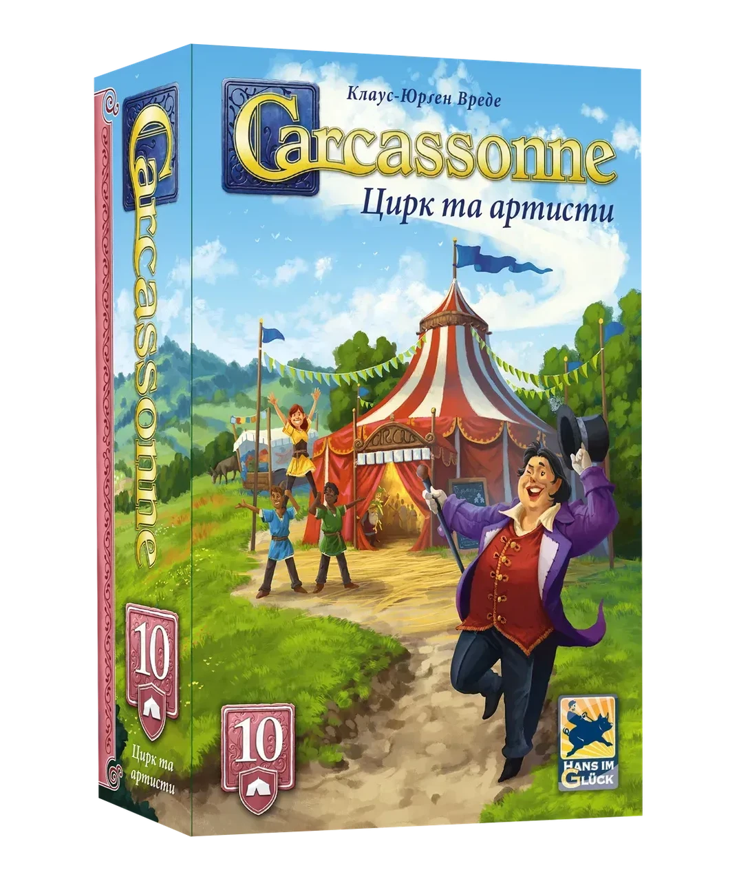 Настільна гра Каркасон: Цирк та артисти укр. (2796820846)