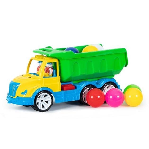 Набор детский Mati Bamsic Самосвал 12 шариков Multicolor (113381)