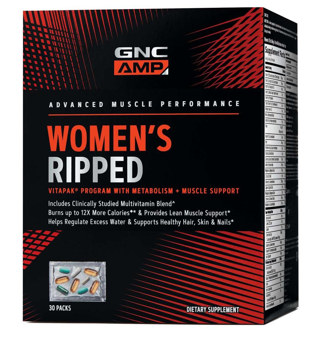 Витаминно-минеральный комплекс для спорта GNC AMP Women's Ripped Vitapak 30 packs