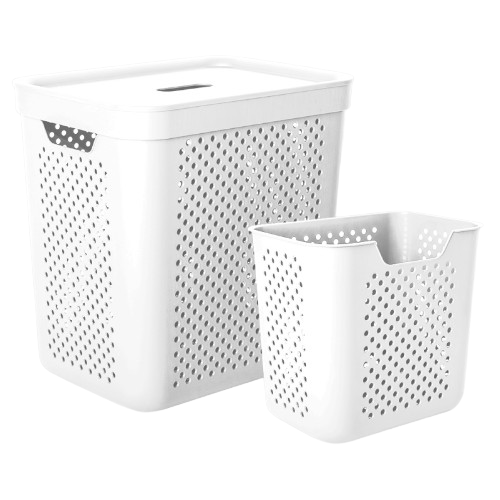 Кошик Алеана Simple з органайзером 35 л Білий (УТ000102965)