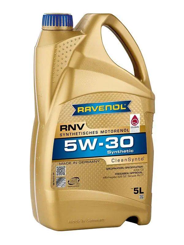 Моторне мастило RAVENOL 5W-30 RNV Synthetic С3 RN17 5 л (1111114-005) - фото 1 Моторне мастило RAVENOL 5W-30 RNV Synthetic С3 RN17 5 л (1111114-005) - фото 1