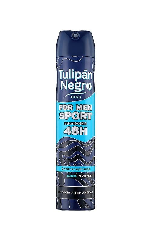 Дезодорант-антиперспірант Tulipan Negro Antiperspirant FOR MEN SPORT (32080)