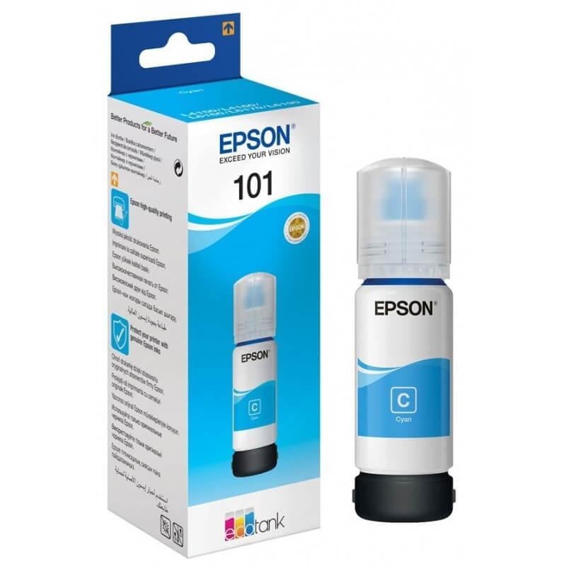 Чорнило для струменевого принтера Epson 112 EcoTank Pigment Cyan Ink (C13T06C24A) - фото 2